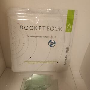 Rocketbook Core Reusable Smart Notebook, Orange, Dot Grid NIP